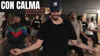 Daddy Yankee amp Snow  Con Calma Official MV rehearsal 2nd cast Lead Choreographer Greg Chapkis [upl. by Nylaf]