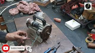 Domestic Water Pump Repair full video  Baring and water seal change  Electrical work [upl. by Lerner349]