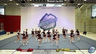 Mountain Cup 2024  72  Winterthur Warriors Cheerleader  Warriors Jade  Senior All Girl Cheer L3 [upl. by Britni]