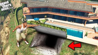 I Found An Underground Bunker Under Franklin House in GTA 5 [upl. by Hawley819]