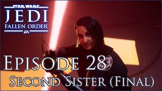 Episode 28 Second Sister Final  No Damage Tutorial  Star Wars Jedi Fallen Order  Teach Me How [upl. by Yeliab323]