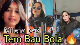 Milena Level Tero Bau Bola  G BoB Diss Track  TikTok Compilation [upl. by Carly]