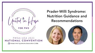 PraderWilli Syndrome Nutrition Guidance and Recommendations [upl. by Standish]