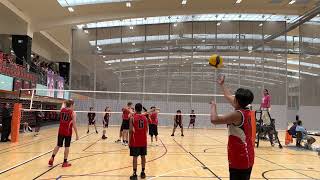 Selwyn College vs Howick College  Senior College Volleyball Champs  15032023 [upl. by Resay]