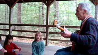 Tony Saletan singing quotFive times Fivequot with kids at Pinewoods Camp [upl. by Matrona509]