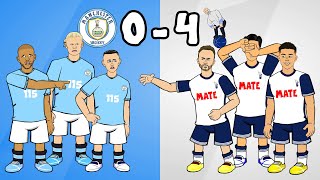 04 SPURS HUMILIATE MAN CITY😲 Premier League Goals Highlights [upl. by Charles]