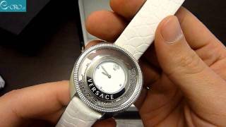 VERSACE Destiny Spirit White Leather Ladies Watch 86Q99D002S001  Eorogr [upl. by Anhej]