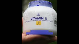 Vitamin E  Moisturizing Cream  Enriched with sunflower oil  Made in thailand [upl. by Inverson]