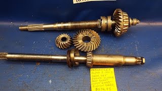 SOLD 1123  Mercruiser Alpha 1 Gen 2 Gear Set Pinion Cultch Shafts 19995 PK1811 [upl. by Huldah300]