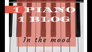 46 In the mood piano [upl. by Eanaj402]