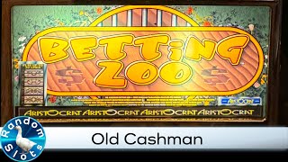 Betting Zoo Cashman Slot Machine Bonus [upl. by Elsi]