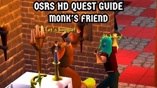 OSRS HD Quest Guide Monks Friend [upl. by Eivi314]