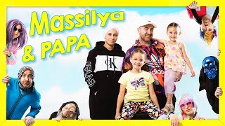 MASSILYA et PAPA CLIP OFFICIEL avec LES 2010 TATA HABIBOUCHA [upl. by Immaj]