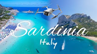 Sardinia Italy 🇮🇹 by Drone 4K [upl. by Breeze462]