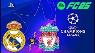 ليفربول vs ريال مدريد  دوري ابطال اوروبا 2425 🏆  قمة الجولة 5 🔥  تعليق عربي 🎙️ FC 25 [upl. by Nawed701]