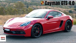 Porsche 718 Cayman GTS 40 Manual Carmine Red Detailed Look [upl. by Nylkaj]