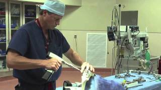 Total Knee Replacement Surgery Demonstration  Dr Eric W Janssen [upl. by Honebein]