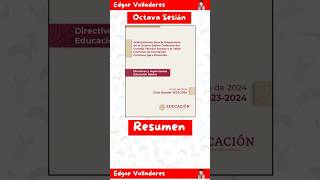 OCTAVA SESIÓN DE CTE DIRECTIVOS Y SUPERVISORES cte ctejunio directores supervisores maestros [upl. by Laefar]