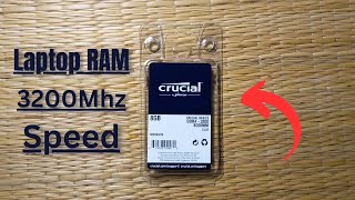 Crucial 3200Mhz DDR4 8 GB Laptop RAM  Best Laptop Ram for Gaming [upl. by Ulrikaumeko]