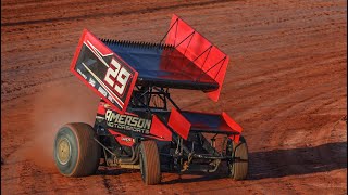 📸 USCS 360 Sprint Car Feature at Needmore Speedway  Kyle Amerson  61524 [upl. by Ardnossak]