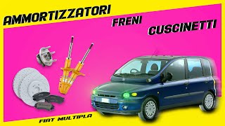 Freni ammortizzatori e cuscinetti  Fiat MULTIPLA [upl. by Arihs]