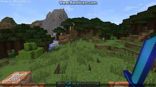 OP items Minecraft 1819 How to get Sharpness 32767 sword [upl. by Wadleigh599]