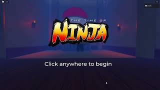 Time of the Ninja Roblox specs and review [upl. by Laven]