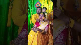 हल्दी रसम।।bhav kar dene wala songtrending viral short video [upl. by Dorolice]