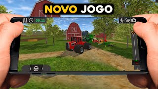 LANÇOU NOVO JOGO DE FAZENDA PARA ANDROID  Tractor Trials Farming [upl. by Herzen777]