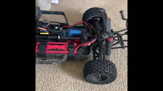 Arrma Senton 4x4 mega 550 Brushless conversion [upl. by Peterman]