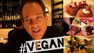 Crossroads Vegan Restaurant in LA  I Cant Believe Its Not Meat [upl. by Ihculo]