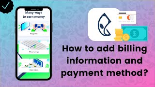 How to add billing information and payment method on Paidwork  Paidwork Tips [upl. by Ahter]