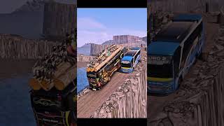 Overloaded Bus on Deadliest Roads 3 [upl. by Dallon144]