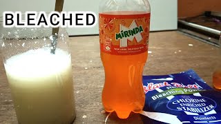 क्या ब्लीचिंग पॉउडर इतना काम करता है। MIRINDA BLEACHING  crazyhacker [upl. by Clougher]