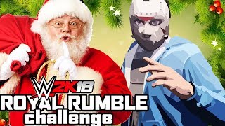 H2O Delirious amp Father Christmas  Royal Rumble Challenge  WWE 2K18 [upl. by Adrienne]