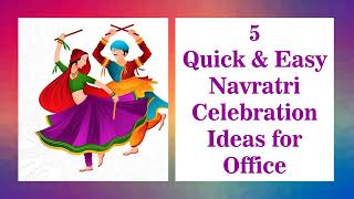 Navratri Celebration Ideas 2023 [upl. by Ronda]