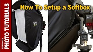 How To Setup a Softbox [upl. by Warthman]