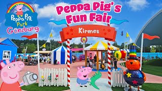 Explore Peppa Pigs Fun Fair at Peppa Pig Park Günzburg Germany June 2024 4K [upl. by Schonfeld]