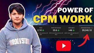 CPM WORK TRICK FOR FREE 🔴 Youtube cpm Full Course [upl. by Razatlab649]