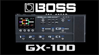 BOSS GX 100 INTRODUCTION VIDEO by Glenn DeLaune [upl. by Quinby]