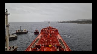 MONGSTAD NORWAY ARRIVAL  Anchorage to Equinor Terminal Tanker Manoeuvring pilotage [upl. by Zellner]