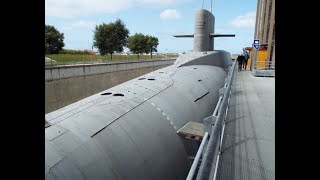 Redoubtable Nuclear Submarine Complete Tour Cherbourg France [upl. by Ellierim155]