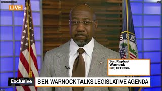 Sen Warnock on FAA Reauthorization IsraelHamas War [upl. by Nyar]