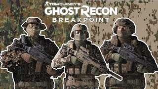 Bundeswehr German Military Camouflages  Flecktarn  Tropentarn  Ghost Recon Breakpoint [upl. by Mollee351]