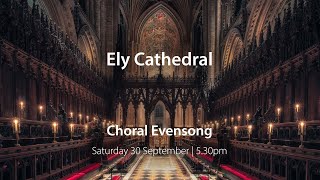 Choral Evensong  30 September [upl. by Elizabeth937]