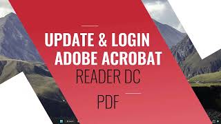 FAQ Update adobe acrobat reader DC pro 2022 [upl. by Aenil589]