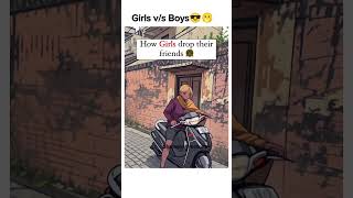 Gilrs vs boys😂😝 ai funny animationviraltrending shorts [upl. by Kreis]