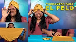 Turbantes para el pelo [upl. by Elmina]