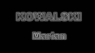 Kowalski  Marian [upl. by Dayir]