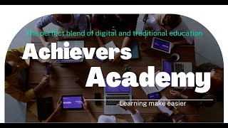 Achievers Academy  Hybrid learning  Cambridge Certified Teachers  ALevel  GCSE  IGCSE [upl. by Baecher]